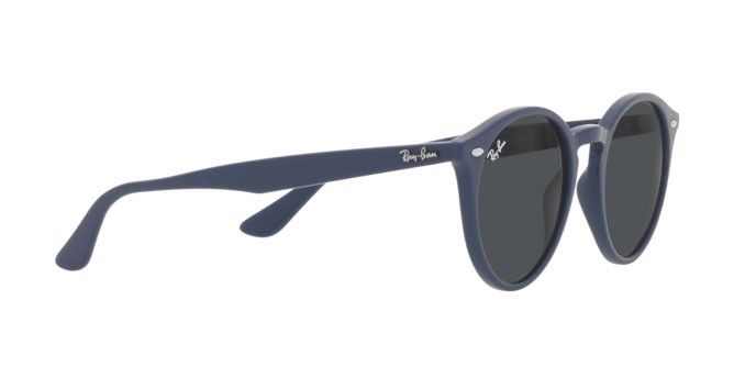 Sonnenbrillen Ray-Ban RB 2180 (657687) farbe blu form pantos gläser dark grey