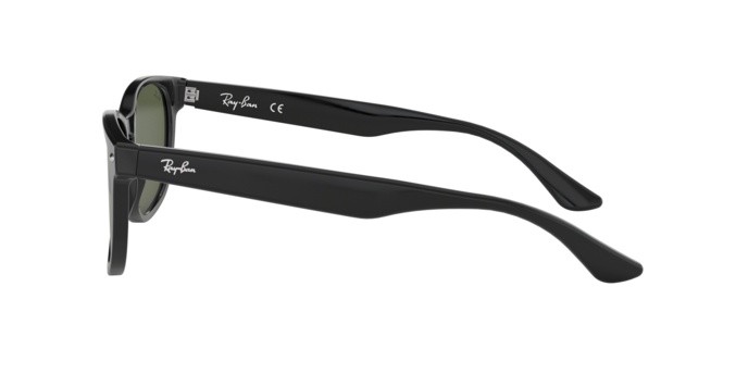 Sonnenbrillen Ray-Ban RB 2184 (901/31) farbe black form quadratisch gläser green