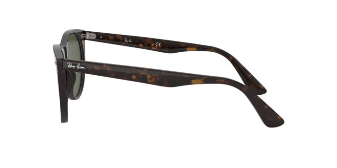 Sonnenbrillen Ray-Ban Wayfarer II RB 2185 (902/31) farbe havana form quadratisch gläser green