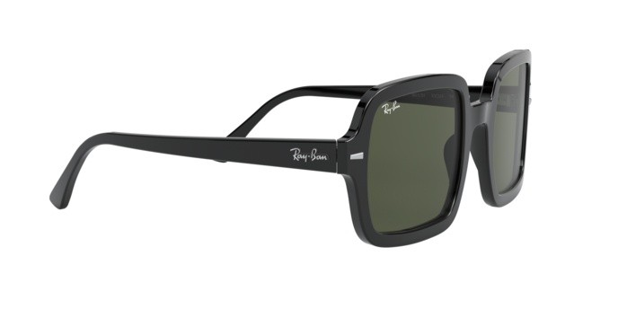 Sonnenbrillen Ray-Ban RB 2188 (901/31) farbe black form quadratisch gläser grey