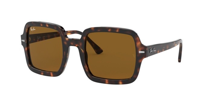 Sonnenbrillen Ray-Ban RB 2188 (902/33) farbe havana form quadratisch gläser brown
