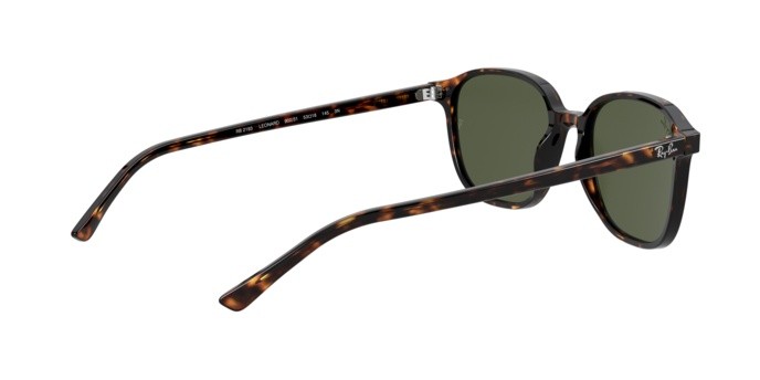 Sonnenbrillen Ray-Ban Leonard RB 2193 (902/31) farbe havana form quadratisch gläser green