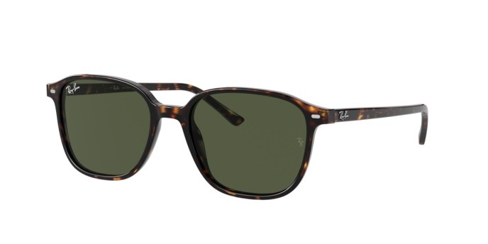 Sonnenbrillen Ray-Ban Leonard RB 2193 (902/31) farbe havana form quadratisch gläser green