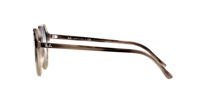 Sonnenbrillen Ray-Ban Thalia BI-Gradient RB 2195 (1327GF) farbe gradient brown havana form quadratisch gläser clear gradient blue