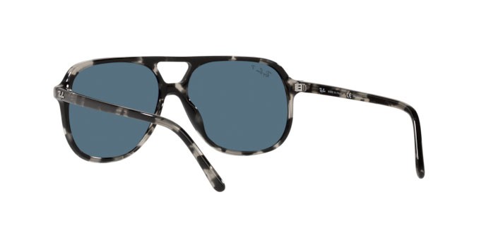 Occhiali da sole Ray-Ban Bill RB 2198 (133348) colore grey havana forma quadrato lenti polar black