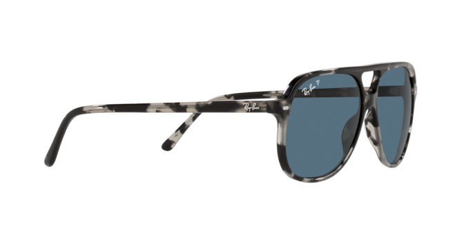 Occhiali da sole Ray-Ban Bill RB 2198 (133348) colore grey havana forma quadrato lenti polar black