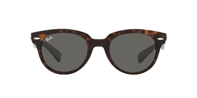 Sonnenbrillen Ray-Ban Orion RB 2199 (902/B1) farbe tortoise form quadratisch gläser dark grey