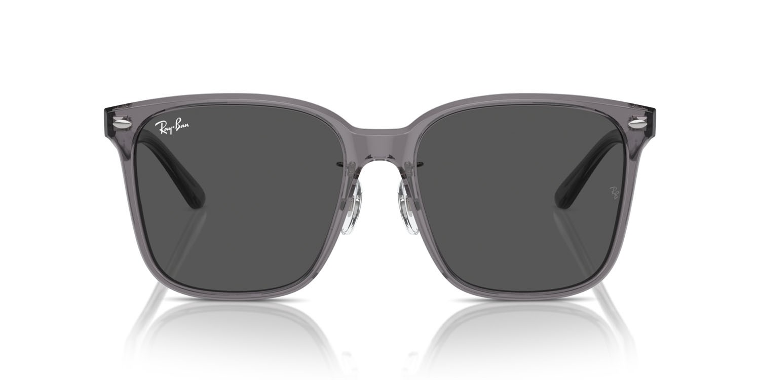 Sonnenbrillen Ray-Ban RB 2206D (139987) farbe grigio trasparente form quadratisch gläser grigio scuro