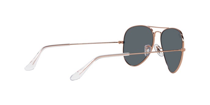 Sonnenbrillen Ray-Ban Aviator RB 3025 (9202R5) farbe oro rosa form aviator gläser blu