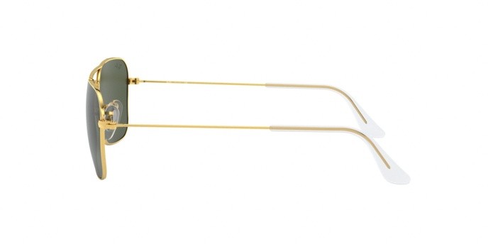 Sunglasses Ray-Ban Caravan RB 3136 (001) color arista shape rectangle lenses crystal green