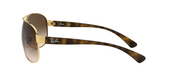 Sonnenbrillen Ray-Ban RB 3386 (001/13) farbe arista form aviator gläser brown gradient