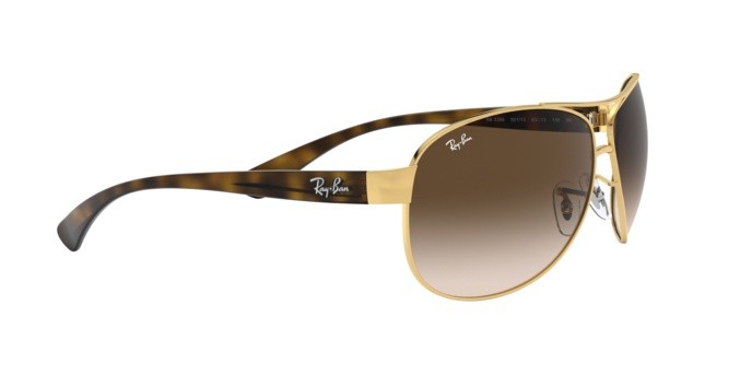 Sonnenbrillen Ray-Ban RB 3386 (001/13) farbe arista form aviator gläser brown gradient