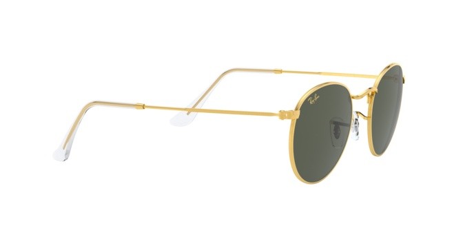 Sunglasses Ray-Ban Round metal Legend Gold RB 3447 (919631) color legend gold shape round lenses green