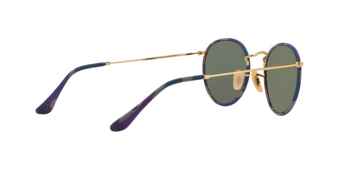 Sonnenbrillen Ray-Ban Round Full Color RB 3447JM (172) farbe multicolore form pantos gläser classic g-15