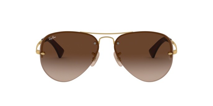 Sonnenbrillen Ray-Ban RB 3449 (001/13) farbe arista form aviator gläser brown gradient