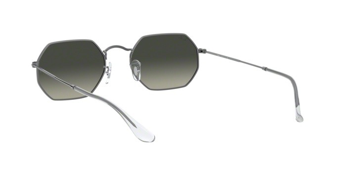 Sonnenbrillen Ray-Ban Octagonal RB 3556N (004/71) farbe gunmetal form unregelmäßig gläser grey gradient dark grey