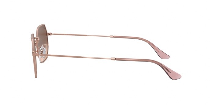 Sonnenbrillen Ray-Ban Octagonal RB 3556N (9069A5) farbe copper form unregelmäßig gläser pink gradient brown