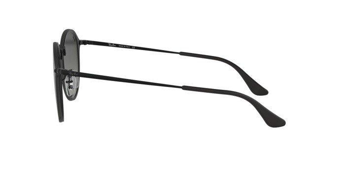 Sonnenbrillen Ray-Ban Blaze round RB 3574N (153/11) farbe black form pantos gläser grey gradient dark grey
