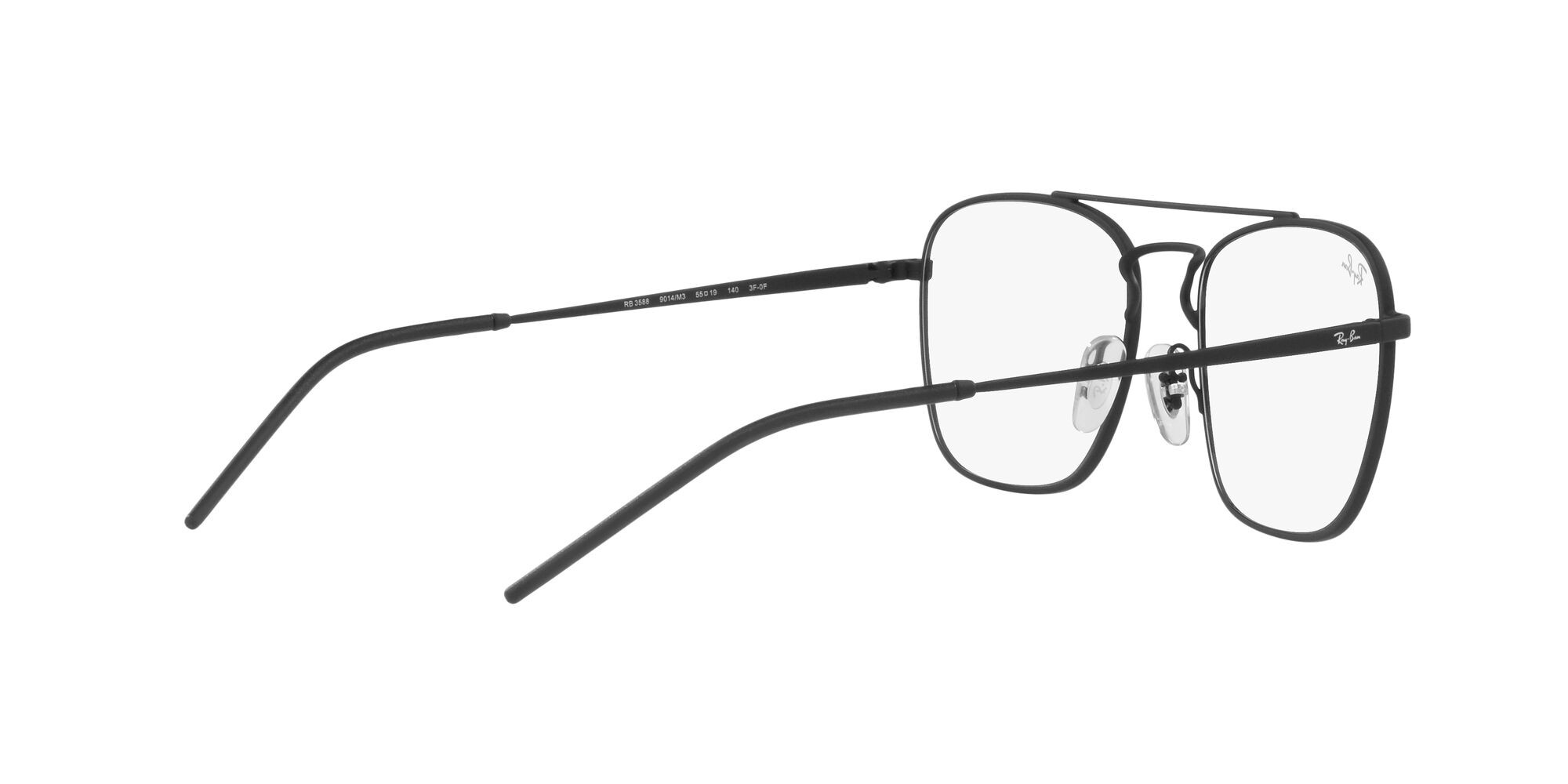 Sonnenbrillen Ray-Ban RB 3588 (9014M3) farbe nero form quadratisch gläser clear/grey transitions®