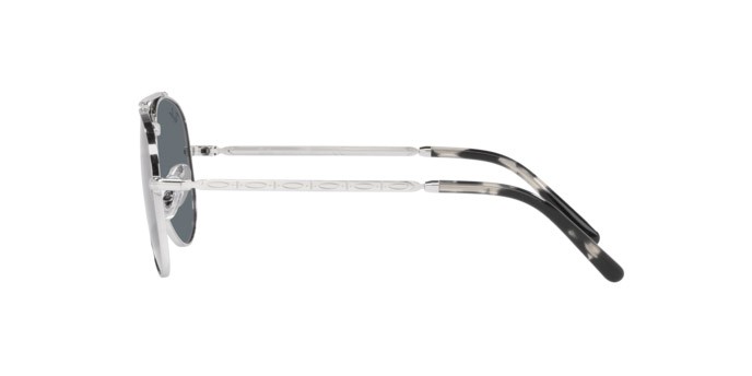 Sunglasses Ray-Ban New Aviator RB 3625 (003/R5) color silver shape aviator lenses blue