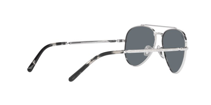 Sunglasses Ray-Ban New Aviator RB 3625 (003/R5) color silver shape aviator lenses blue