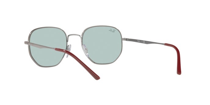 Sonnenbrillen Ray-Ban Evolve RB 3682 (9226Q5) farbe gunmetal form unregelmäßig gläser evolve photo green to blue
