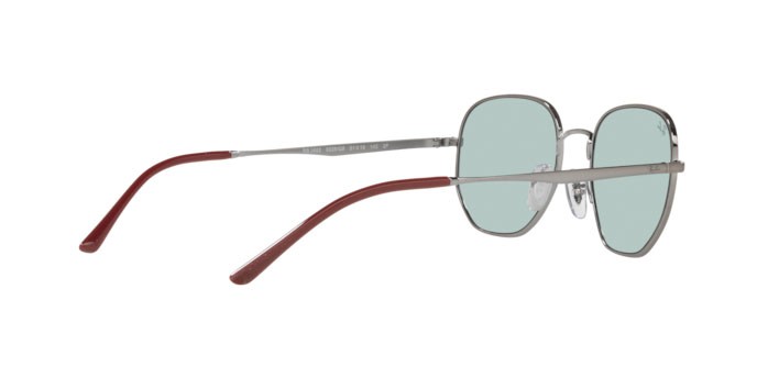 Sonnenbrillen Ray-Ban Evolve RB 3682 (9226Q5) farbe gunmetal form unregelmäßig gläser evolve photo green to blue