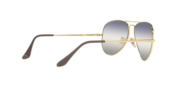 Sonnenbrillen Ray-Ban Aviator metal ii Bi-Gradient RB 3689 (001/GF) farbe arista form aviator gläser clear gradient blue