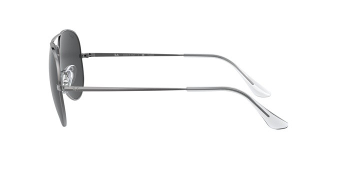 Sonnenbrillen Ray-Ban Aviator metal ii RB 3689 (004/48) farbe shiny gunmetal form aviator gläser polar black