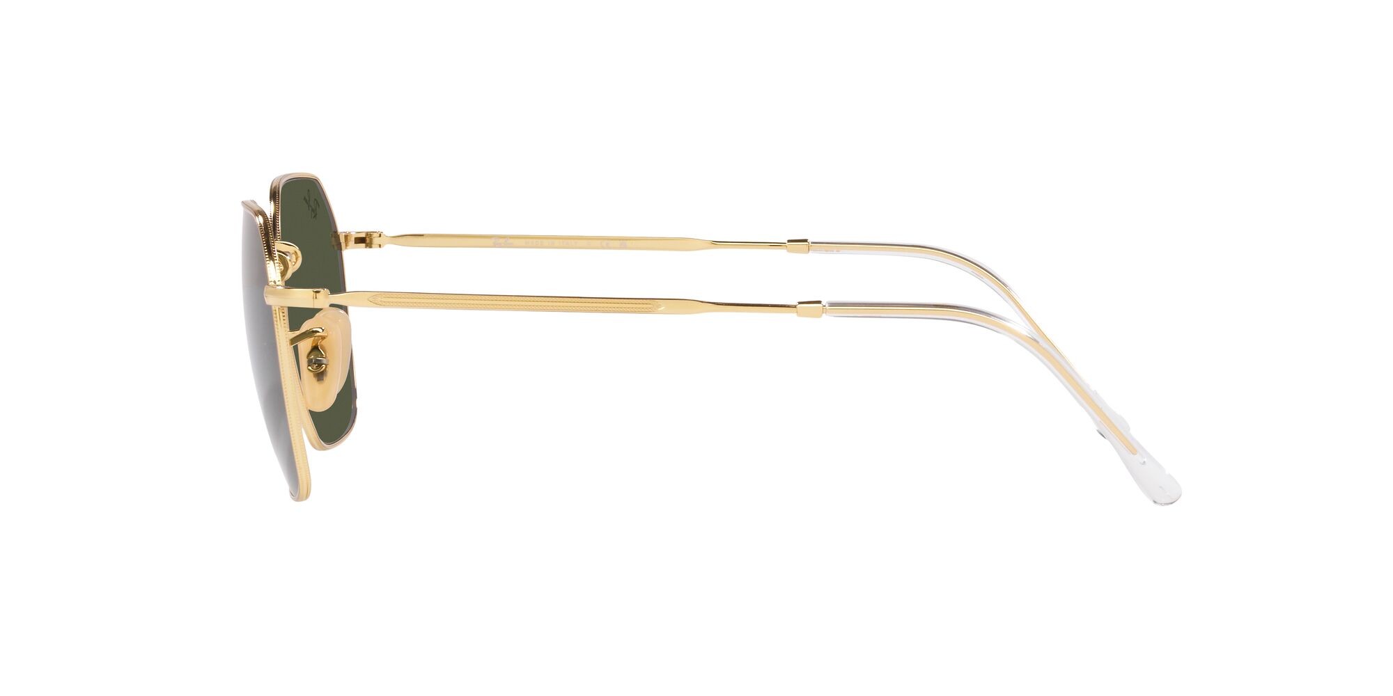 Sonnenbrillen Ray-Ban Jim RB 3694 (001/31) farbe oro form unregelmäßig gläser verde