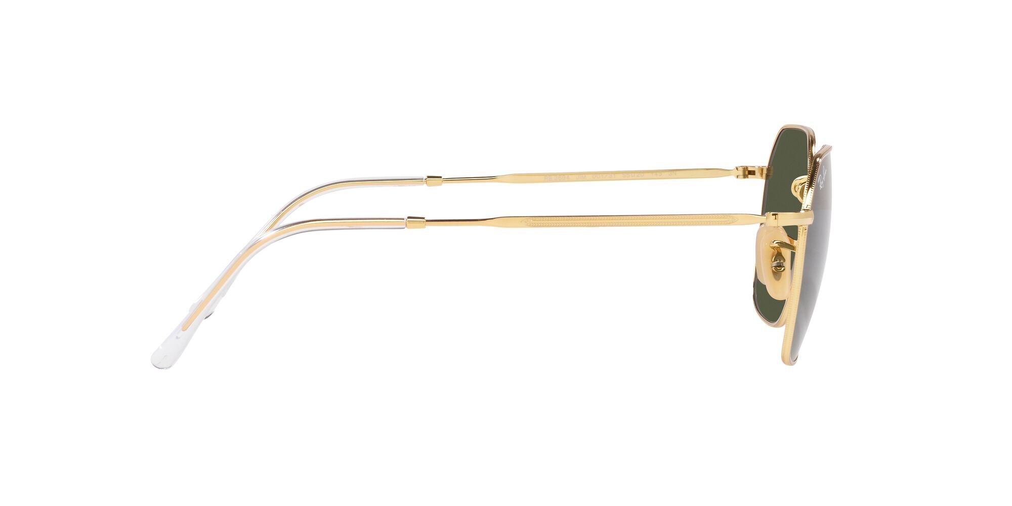 Sonnenbrillen Ray-Ban Jim RB 3694 (001/31) farbe oro form unregelmäßig gläser verde
