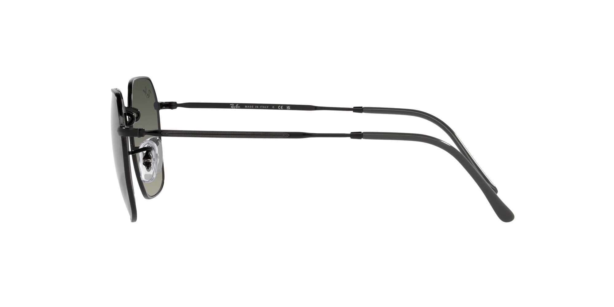 Sonnenbrillen Ray-Ban Jim RB 3694 (002/71) farbe nero form unregelmäßig gläser grigio