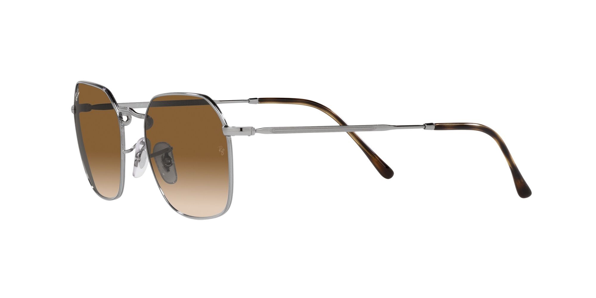Sonnenbrillen Ray-Ban Jim RB 3694 (004/51) farbe gunmetal form unregelmäßig gläser marrone