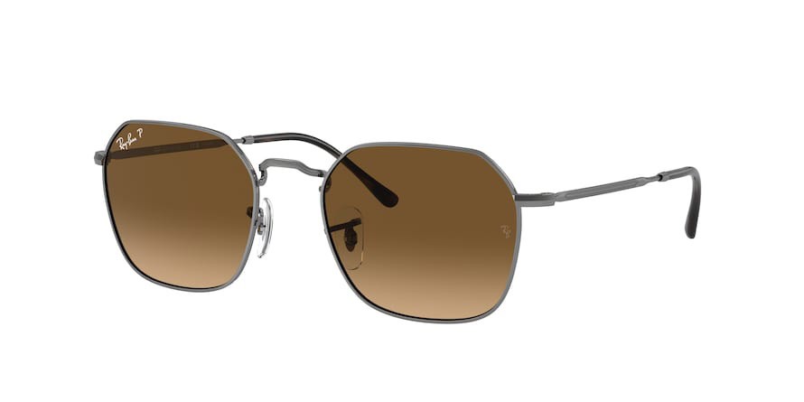 Sunglasses Ray-Ban Jim RB 3694 (004/M2) color gunmetal shape irregular lenses marrone