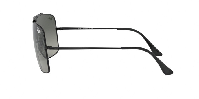Sonnenbrillen Ray-Ban Wings ii RB 3697 (002/11) farbe black form quadratisch gläser grey gradient dark grey