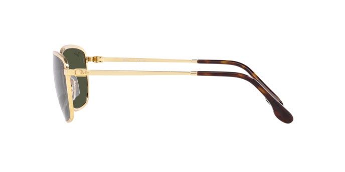 Sonnenbrillen Ray-Ban RB 3705 (001/31) farbe oro form quadratisch gläser verde