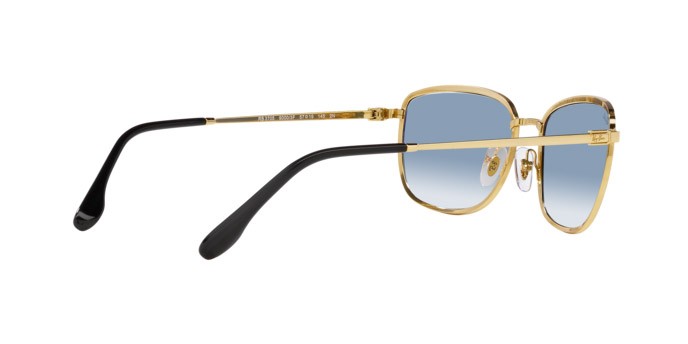 Sonnenbrillen Ray-Ban RB 3705 (90003F) farbe nero su oro form quadratisch gläser blu