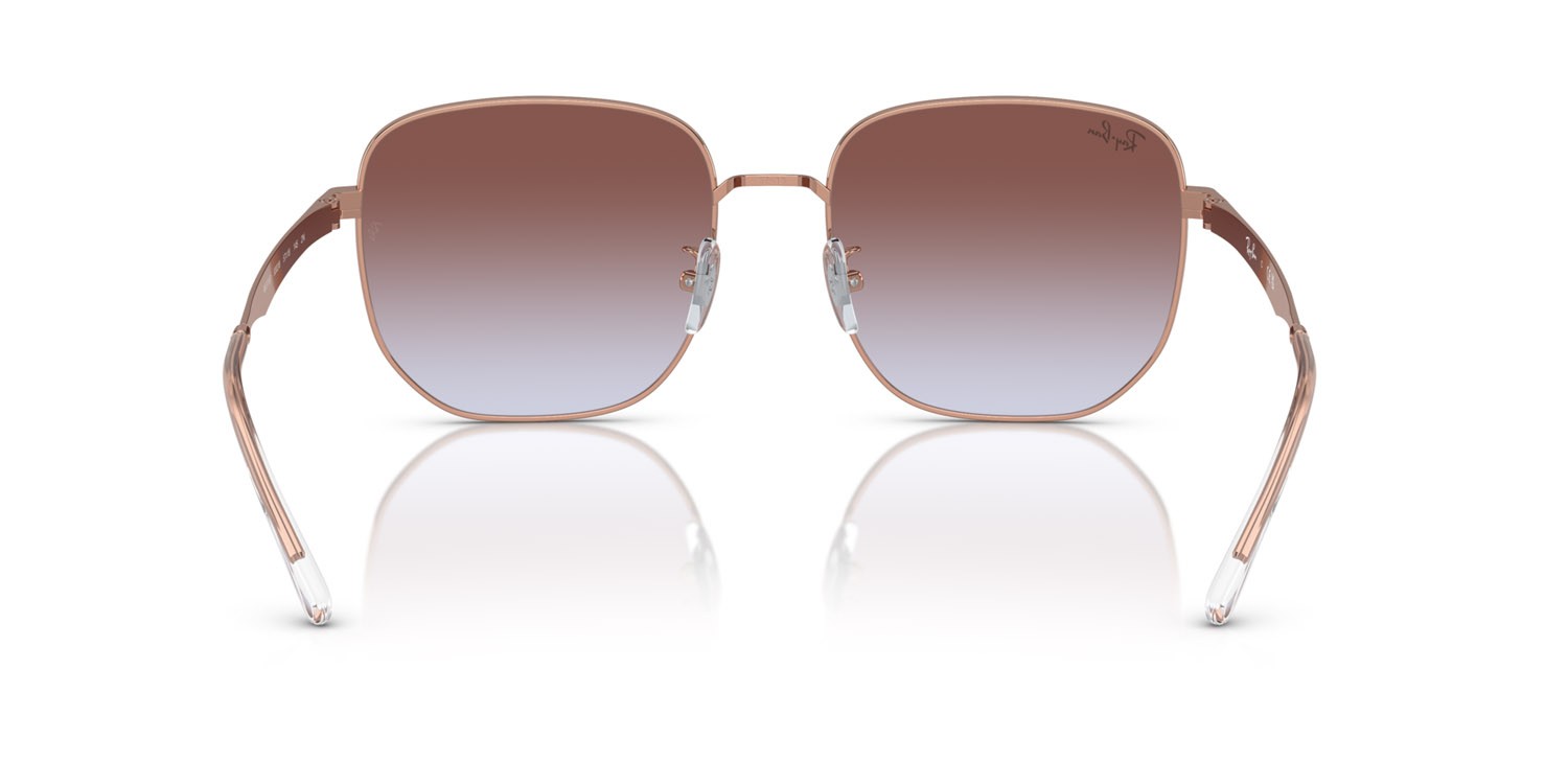 Sonnenbrillen Ray-Ban RB 3713D (9202I8) farbe oro rose form unregelmäßig gläser viola