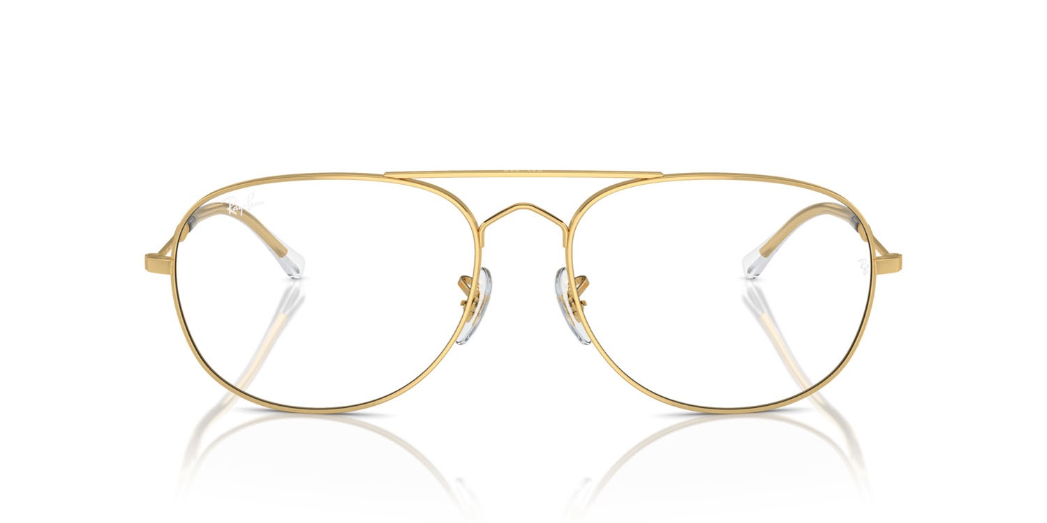 Sonnenbrillen Ray-Ban Bain Bridge RB 3735 (001/GH) farbe oro form aviator gläser trasparente/grigio