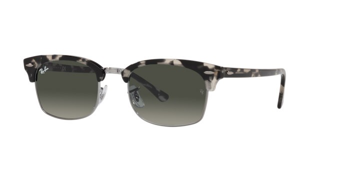 Sonnenbrillen Ray-Ban Clubmaster square RB 3916 (133671) farbe gray havana form rechteckig gläser grey gradient