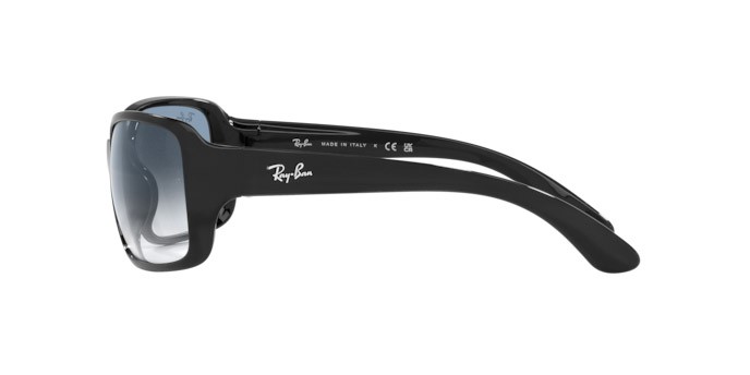 Sonnenbrillen Ray-Ban RB 4068 (601/3F) farbe nero form quadratisch gläser blu