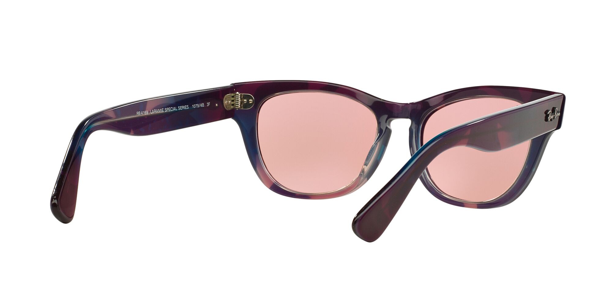 Sonnenbrillen Ray-Ban Laramie RB 4169 (10794B) farbe violetto-rosso form quadratisch gläser legend rossa