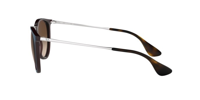 Sonnenbrillen Ray-Ban Erika RB 4171 (631513) farbe trasparent brown sp blue form aviator gläser brown gradient dark brown