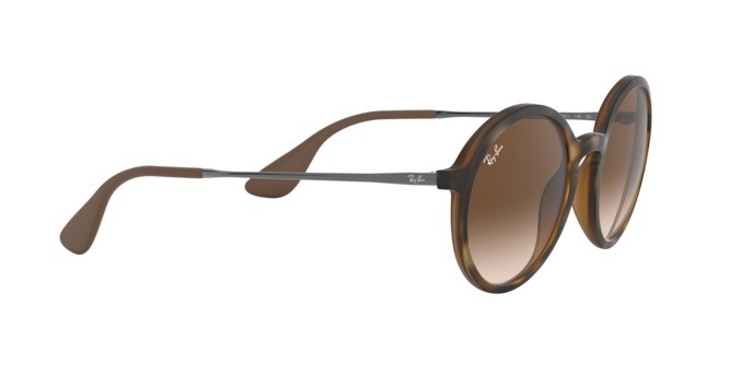 Sonnenbrillen Ray-Ban RB 4222 (865/13) farbe dark rubber havana form pantos gläser gradient brown