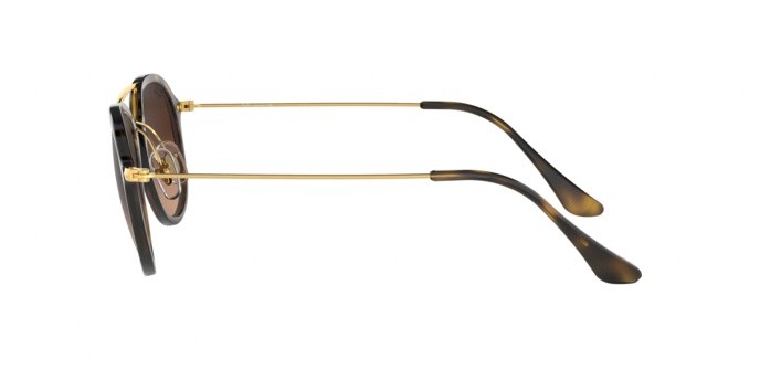 Sonnenbrillen Ray-Ban RB 4253 (710/A5) farbe havana form quadratisch gläser pink gradient brown