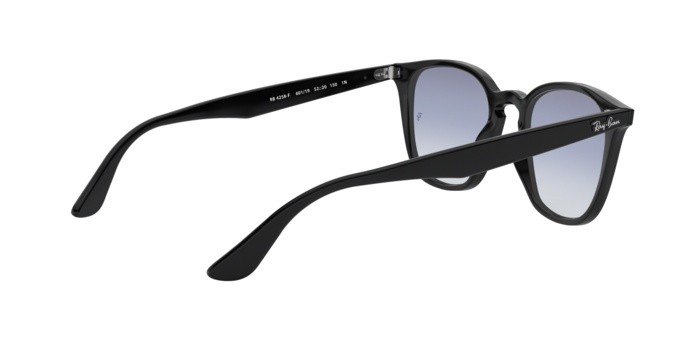 Sonnenbrillen Ray-Ban RB 4258F (601/19) form unregelmäßig gläser clear gradient light blue