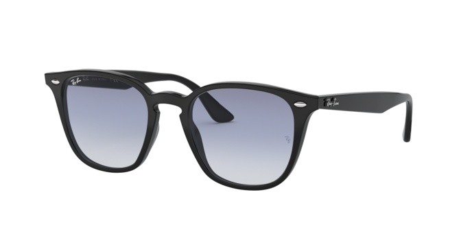 Sonnenbrillen Ray-Ban RB 4258F (601/19) form unregelmäßig gläser clear gradient light blue