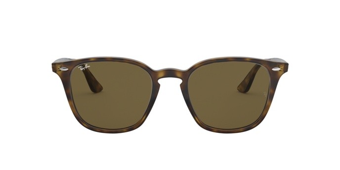 Sonnenbrillen Ray-Ban RB 4258F (710/73) farbe shiny havana form unregelmäßig gläser brown