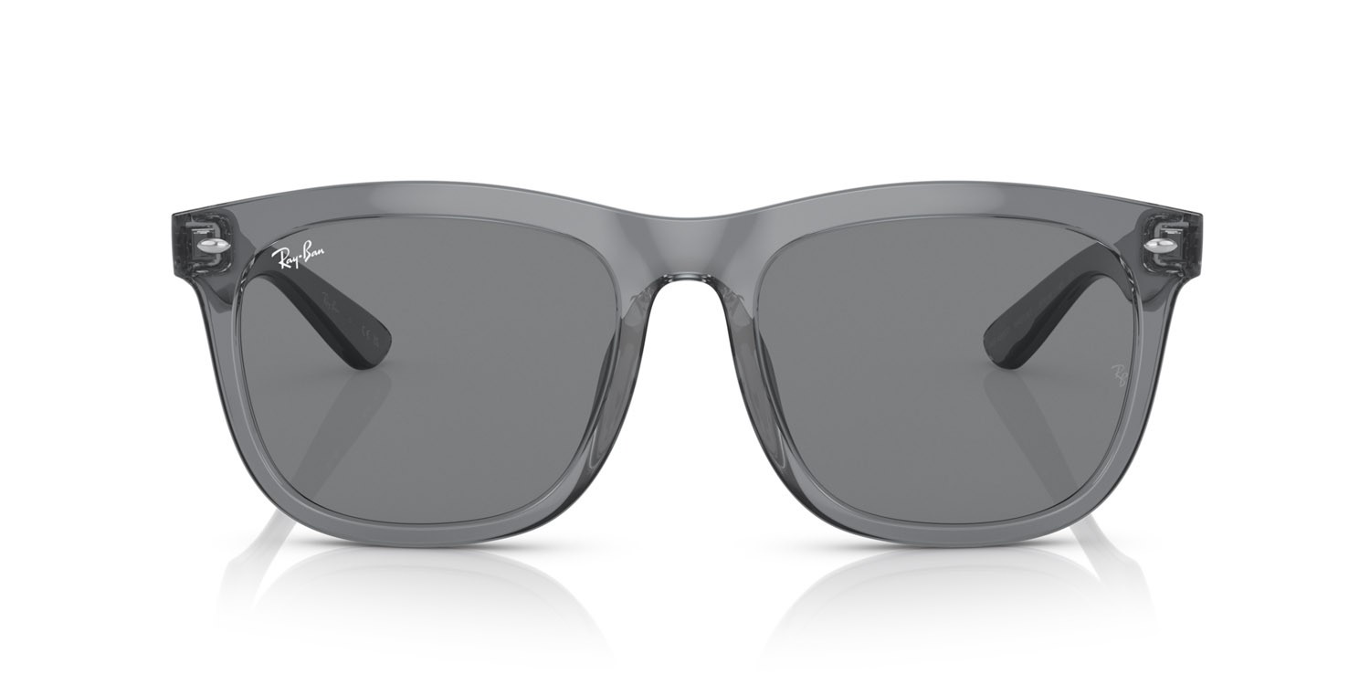 Sonnenbrillen Ray-Ban RB 4260D (645087) farbe grigio trasparente form quadratisch gläser grigio scuro
