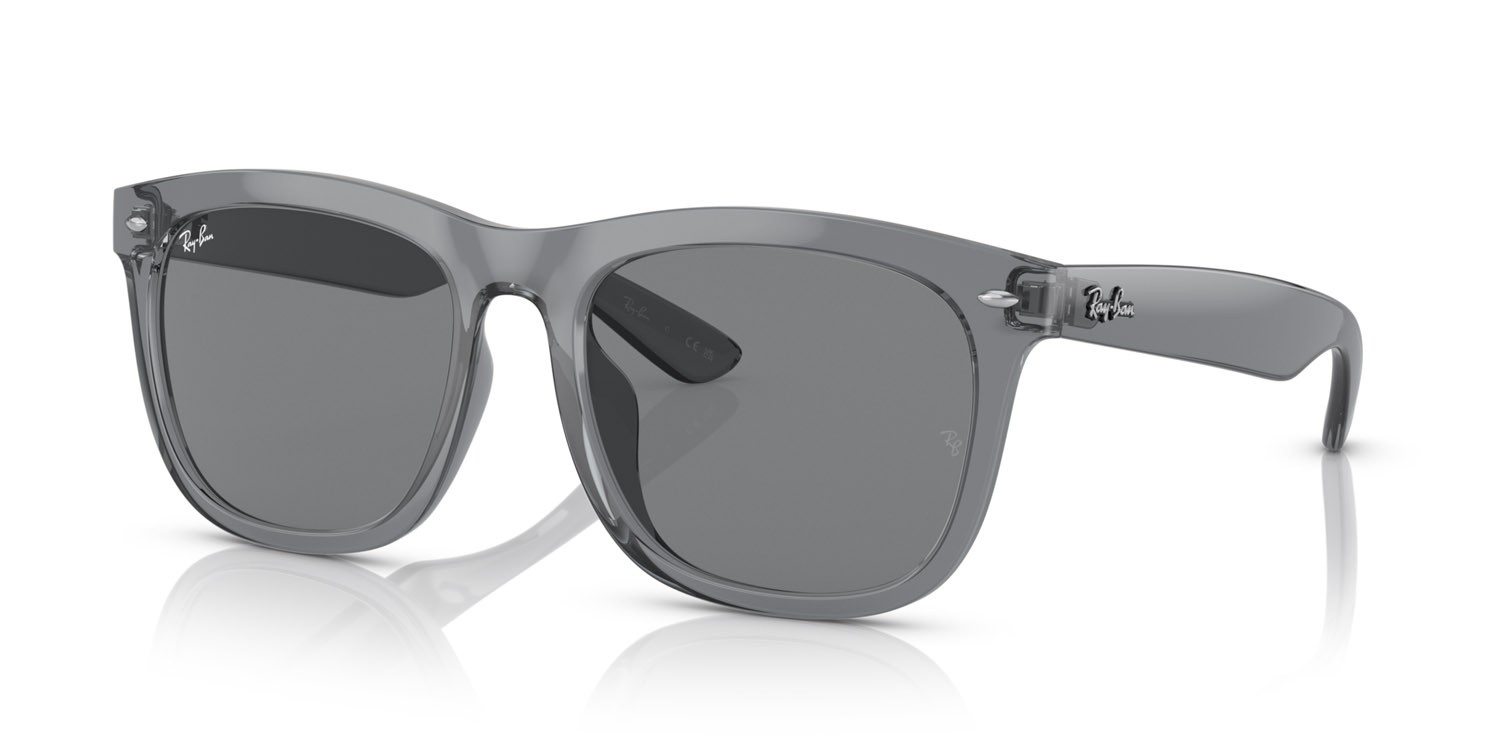 Sonnenbrillen Ray-Ban RB 4260D (645087) farbe grigio trasparente form quadratisch gläser grigio scuro